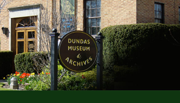 Dundas Museum Ad