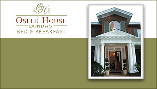 Osler House B&B in Dundas Ontario