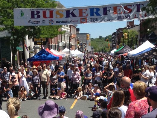 Buskerfest In Dundas Ontario