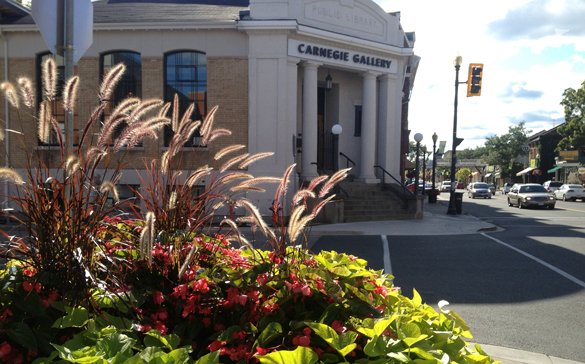 Carnegie Gallery In Downtown Dundas Ontario