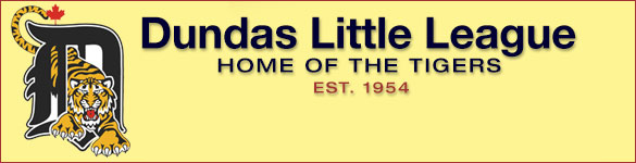 Dundas Little League Baseball in Dundas Ontario: Hoe of the Tigers