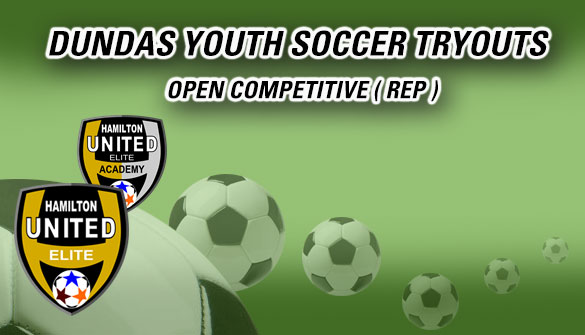 Dundas Youth Rep Soccer Tryouts in Dundas Ontario