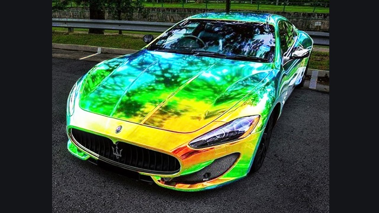 color wrapping paper for cars